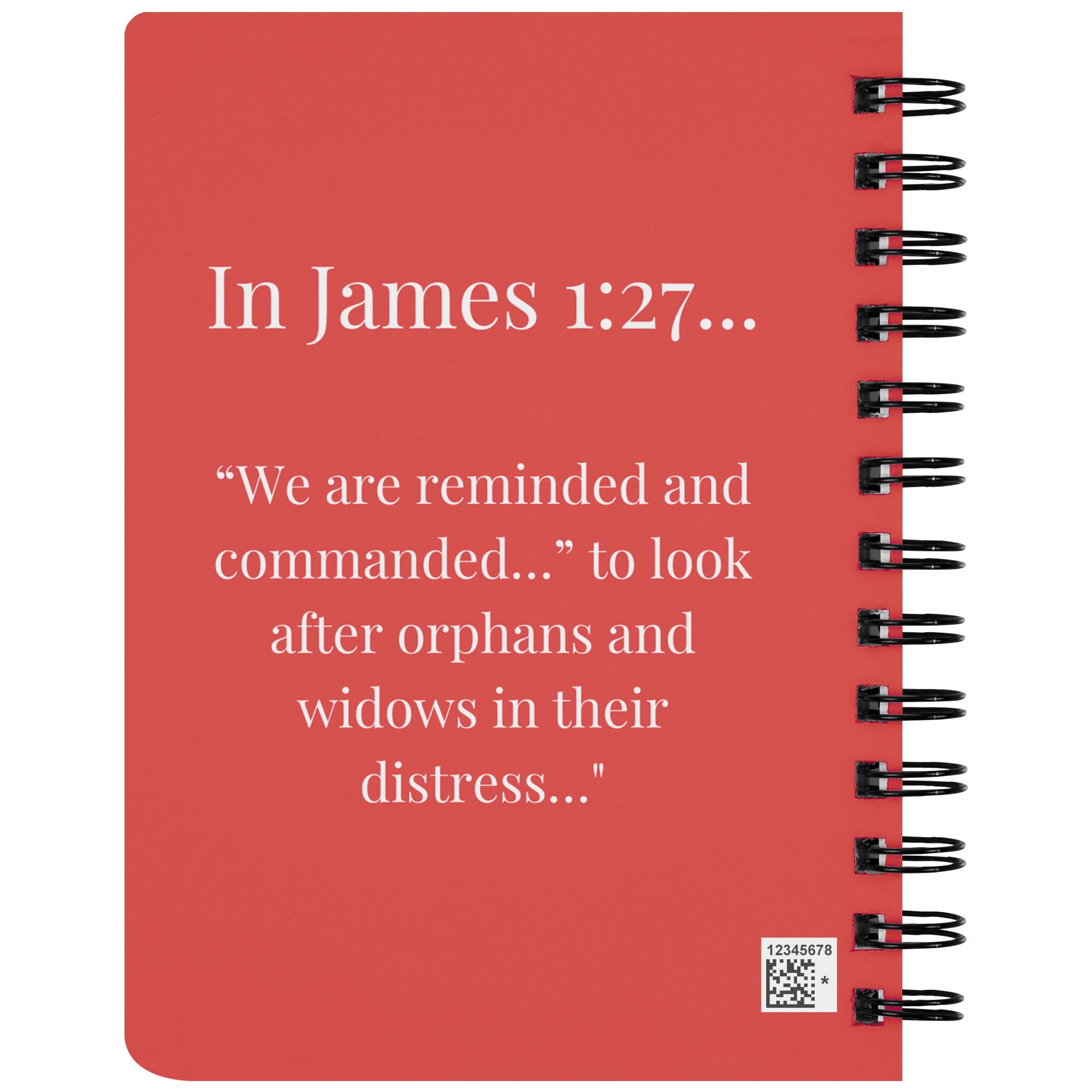 Camp L.I.T. Spiralbound Notebook - Red